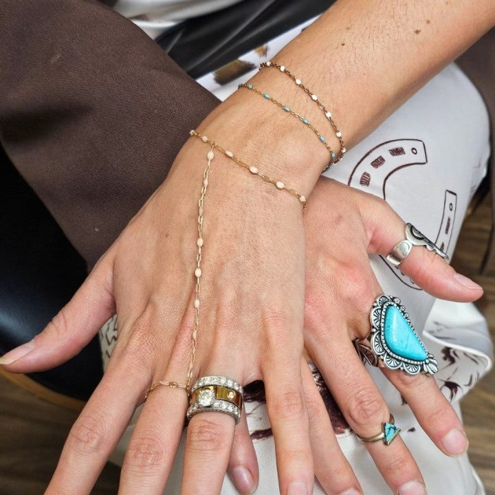 permanent jewelry hand chain bellevue near seattle