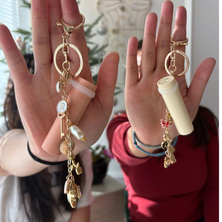 lipgloss keychain